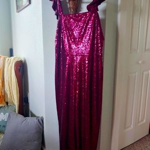 Sequined cropped jumper